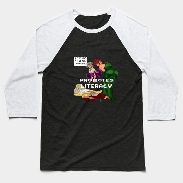 Promote Literacy Baseball T-Shirt by Econoclash